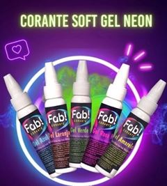 FAB CORANTE SOFTGEL VERDE NEON 25G