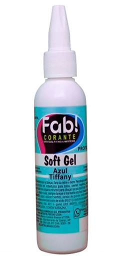 FAB CORANTE SOFTGEL AZUL TIF NEON 25G