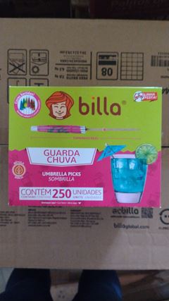 GUARDA CHUVA BILLA C/250UNID