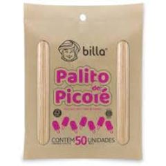 PALITO DE PICOLE  BILLA C/50UNID