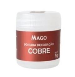 MAGO PO P/DECORACAO COBRE 5G C/01UN