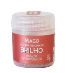 MAGO PO P/DECORACAO REF VERMEL 5G C/01UN