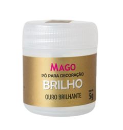 MAGO PO P/DECORACAO OURO BRILH 5G C/01UN