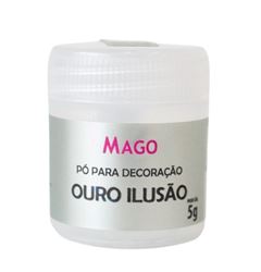 MAGO PO P/DECORACAO OURO ILUSAO 5G C/01UN