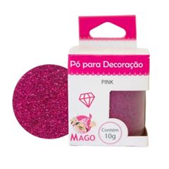 MAGO PO P/DECORACAO PINK 5G C/01UN