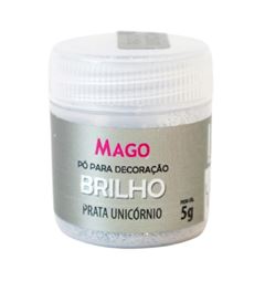 MAGO PO P/DECORACAO PRATA UNIC 5G C/01UN