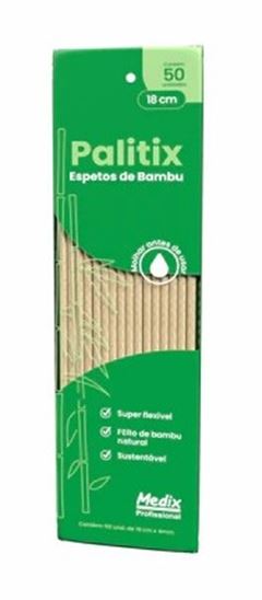 ESPETO BAMBU MBLIFE 30CM PACOTE COM 50 UNIDADES