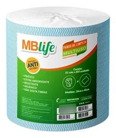 PANO MULTIUSO VERD MBLIFE 28X300M C/750P