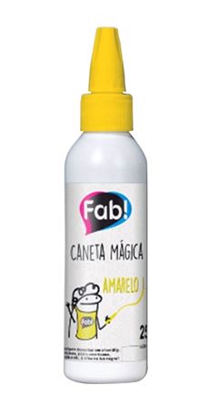 FAB CANETA GEL AMARELO 60G