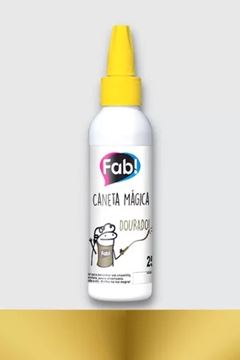 FAB CANETA GEL DOURADA 60G