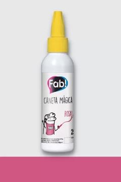 FAB CANETA GEL ROSA 60G