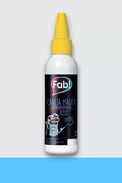 FAB CANETA GEL AZUL NEON 60G