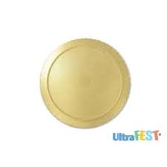 CAKEB REDONDO 35CM OURO 10X1
