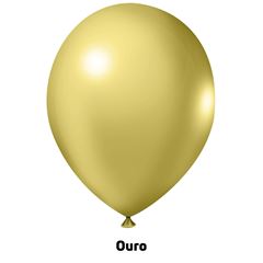 BALAO 9 OURO METALICO JOY C/25 