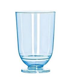 TAÇA LICOR, STRAWPLAST, 50ML, AZUL NEON, 48 PACOTES DE 10 UNIDADES TC-050