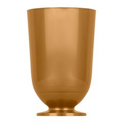 TAÇA LICOR, STRAWPLAST, 50ML, DOURADA, 48 PACOTES DE 10 UNIDADES TC-050