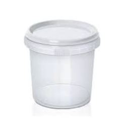 POTE REDONDO C/TAMPA 220ML C/10UN
