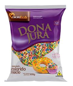 GRANULADO MACIO COLORIDO DONA JURA 500G