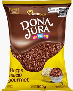 FLOCOS MACIOS CHOCOLATE DONA JURA 500G