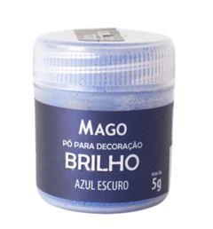MAGO PO P/DECORACAO AZUL ESCURO 5G C/01UN