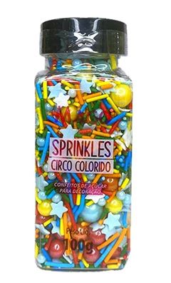 MAGO SPRINKLES CONFEITO CIRCO 100G