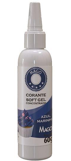 MAGO CORANTE SOFT GEL AZUL MARINHO 60G