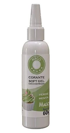 MAGO CORANTE SOFT GEL VERDE MENTA 60G