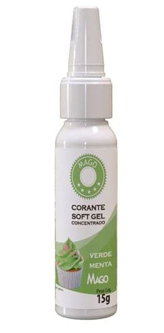 MAGO CORANTE SOFT GEL VERDE MENTA 15G