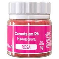 MAGO CORANTE PO HIDROSSOLUVE ROSA 5G