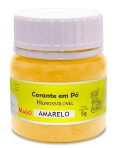 MAGO CORANTE PO HIDROSSOLUVE AMARELO 5G
