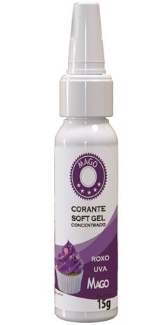 MAGO CORANTE SOFT GEL ROXO UVA 15G