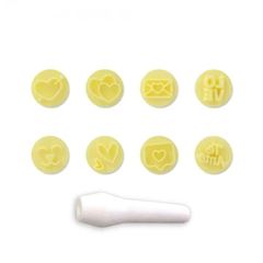 BLUESTAR KIT CARIMBOS AMOR AMARELO 1UN