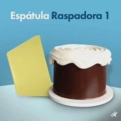 ESPATULA RASPADORA 1 AMARELA