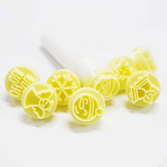 BLUESTAR KIT CARIMBOS NATAL AMARELO 1UN