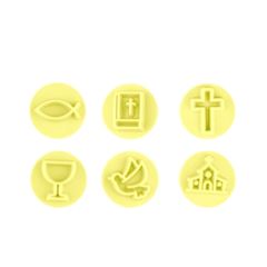 BLUESTAR KIT CARIMBOS BATIZADO AMARELO