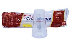 COPO CRISTALCOPO 330ML CR PC/50UN