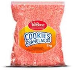 VABENE COOKIES GRANULADO MORANGO 1KG