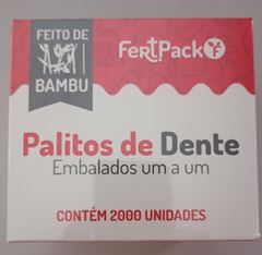 PALITO DE DENTE EMBALADO FERTPACK C/2000