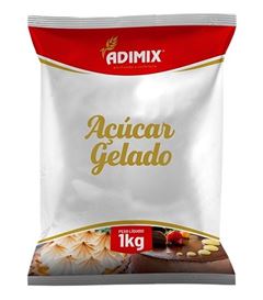 ACÚCAR GELADO, ADIMIX  PACOTE COM 500G