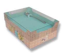 KIT CAIXA ENCANTO 3X1 PASCOA AQUARELA