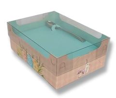 KIT CAIXA ENCANTO M 3X1 PASCOA AQUARELA