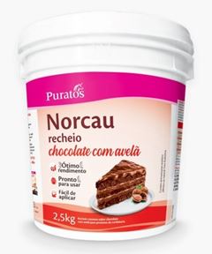 PURATOS NORCAU RECHEIO CHOC/AVELA 2,5KG