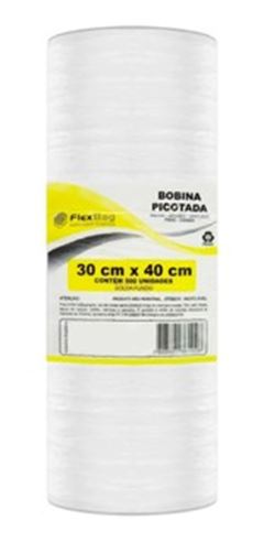 BOBINA DE SACO PLASTICO. 40X60. 5KG