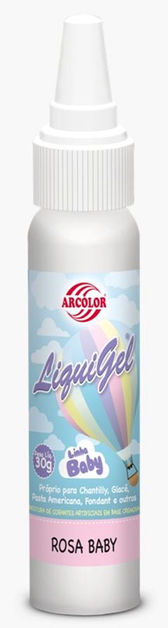 ARC CORANTE LIQUIGEL ROSA BABY 30G
