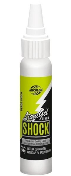 ARC CORANTE LIQUIGEL SHOCK VERDE 30G