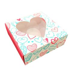 CAIXA GAVETA C/VISOR AMOR EM CORES