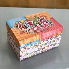 CAIXA CASINHA VEM PRO ARRAIA