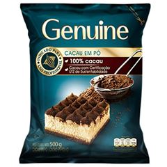 CACAU EM PO GENUINE 100% 500G