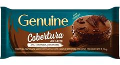 COBERTURA AO LEITE GENUINE 2,1KG