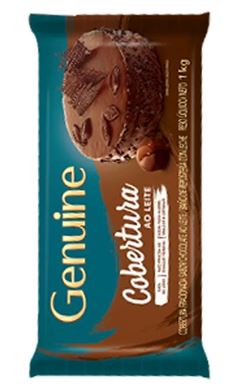 COBERTURA FRAC AO LEITE GENUINE 1KG